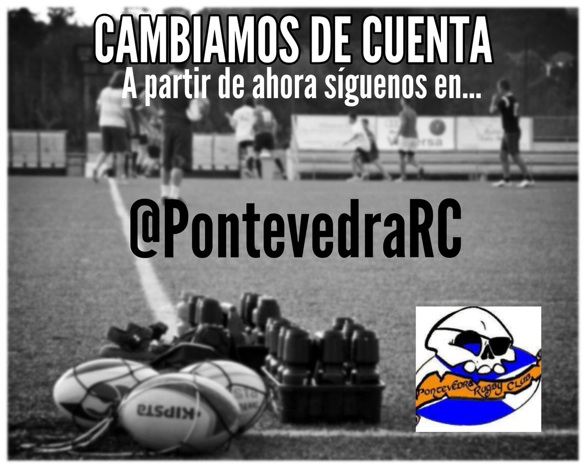 Nos cambiamos de cuenta.....síguenos en <a href="/PontevedraRC/">Pontevedra Rugby Club</a>
