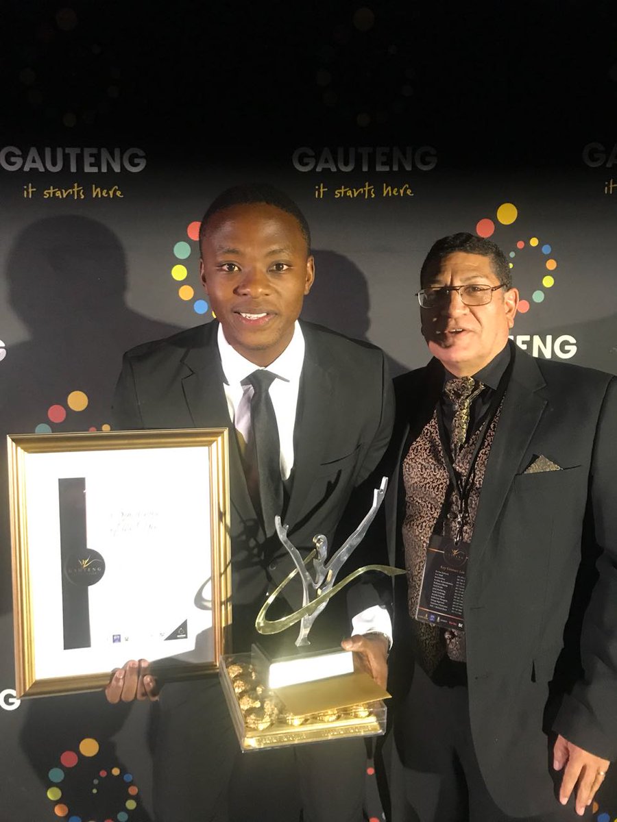 GPSportAwards's tweet photo. South Africa’s undisputed champion of the cricket field, @KagisoRabada25 walks away with the coveted #GSA18 Sport Man of the Year! #ProteaFire https://t.co/vaFtItdDbu