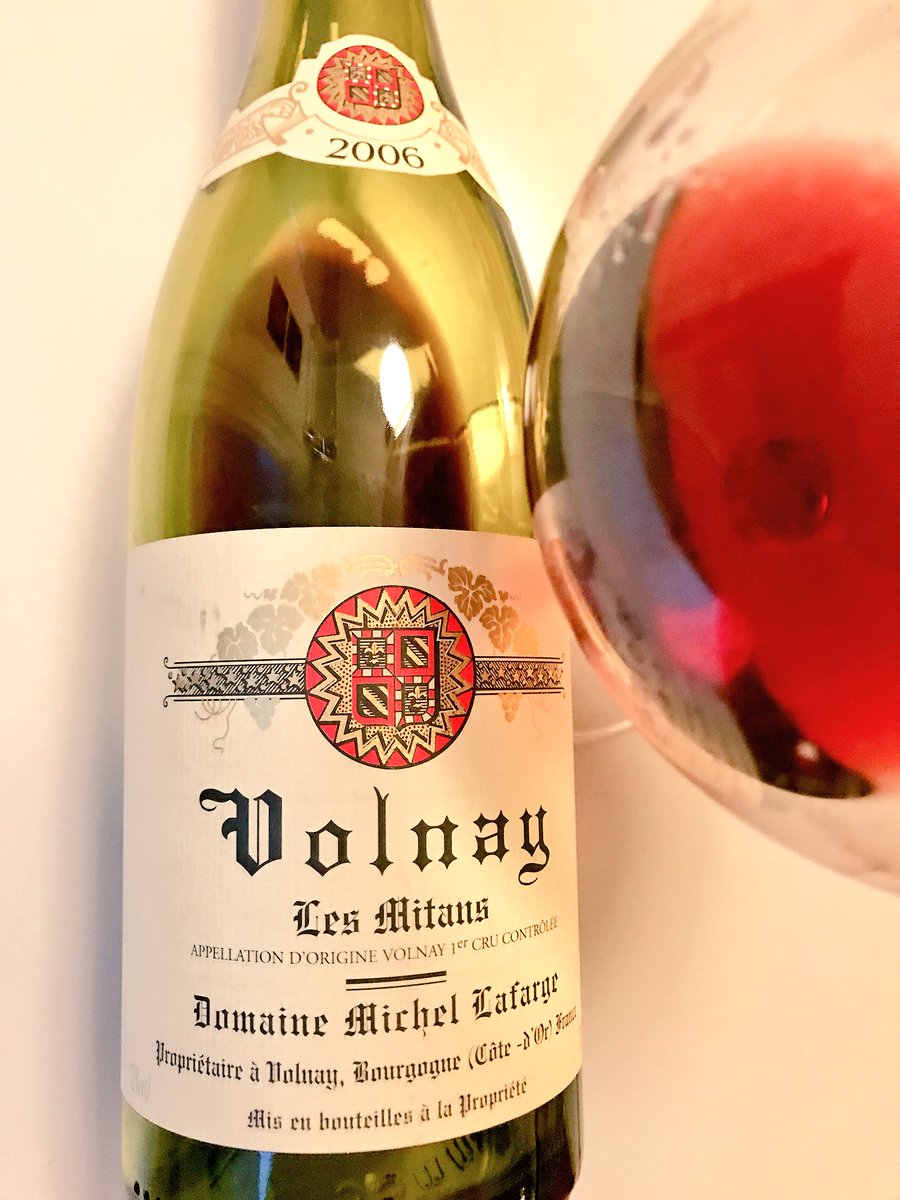 In 2012 this was ungiving and tart. Now it’s a mature and rewarding Volnay.
#patience