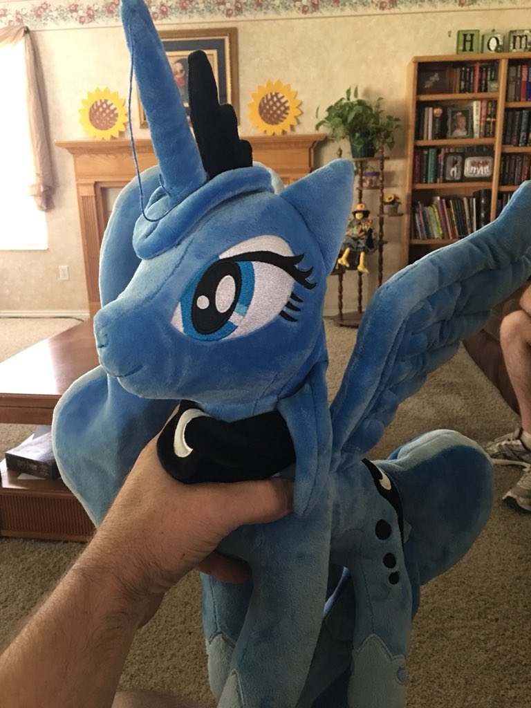 This awesome princess Luna is missing her owner from <a href="/Crystalmtpnycon/">Crystal Mountain Pony Con</a> . I remember her meeting me a few times! Where are you!