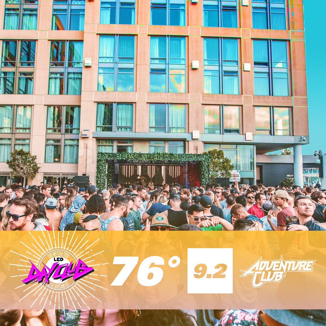 LEDDayClub's tweet image. Last chance at tickets to today’s LDW closing party with @AdventureDub on the @HardRockSD rooftop: eventbrite.com/e/adventure-cl…