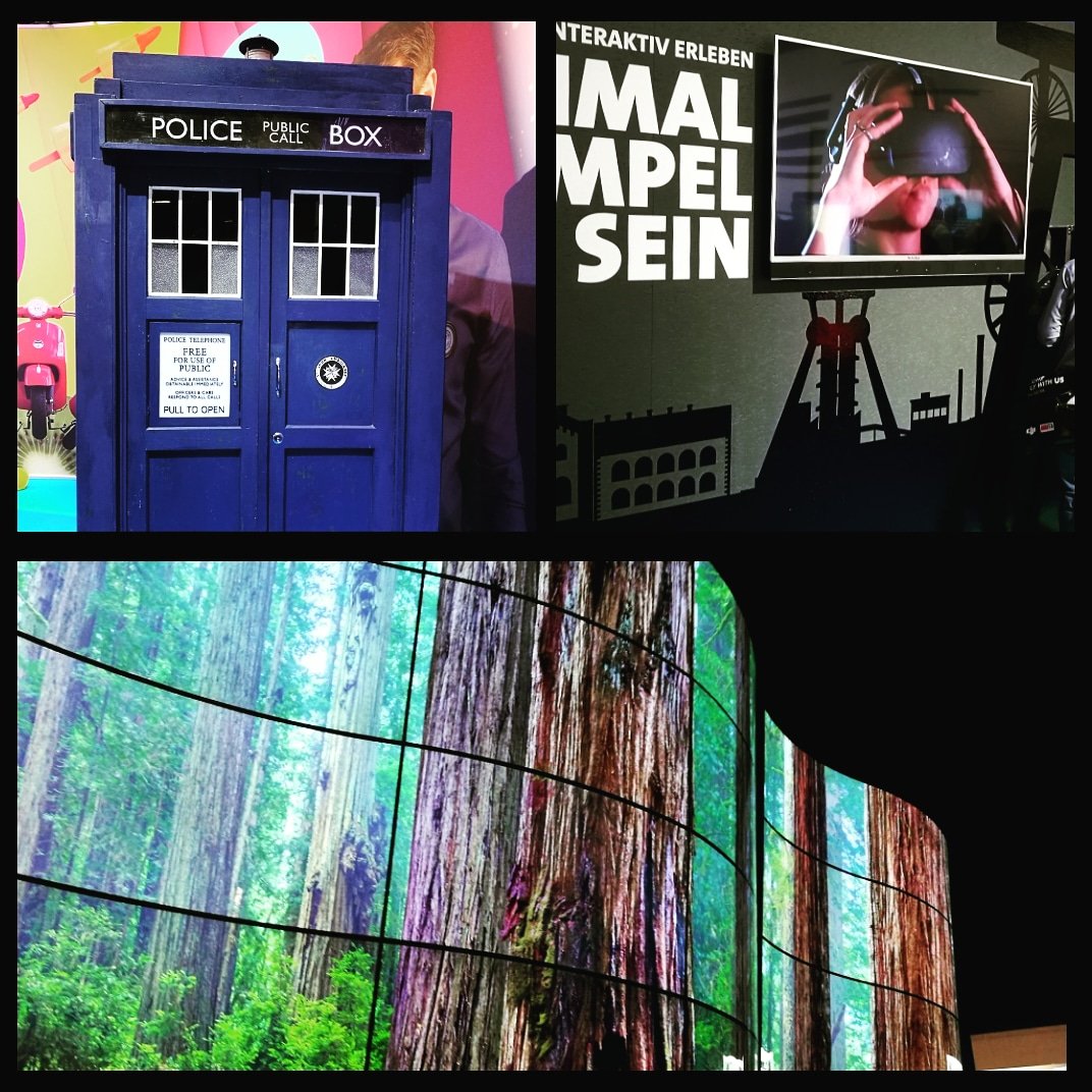 LearningRitter's tweet image. Where can you find #drwho , #vr and cool new technologys? at #ifa - #interlakeontour