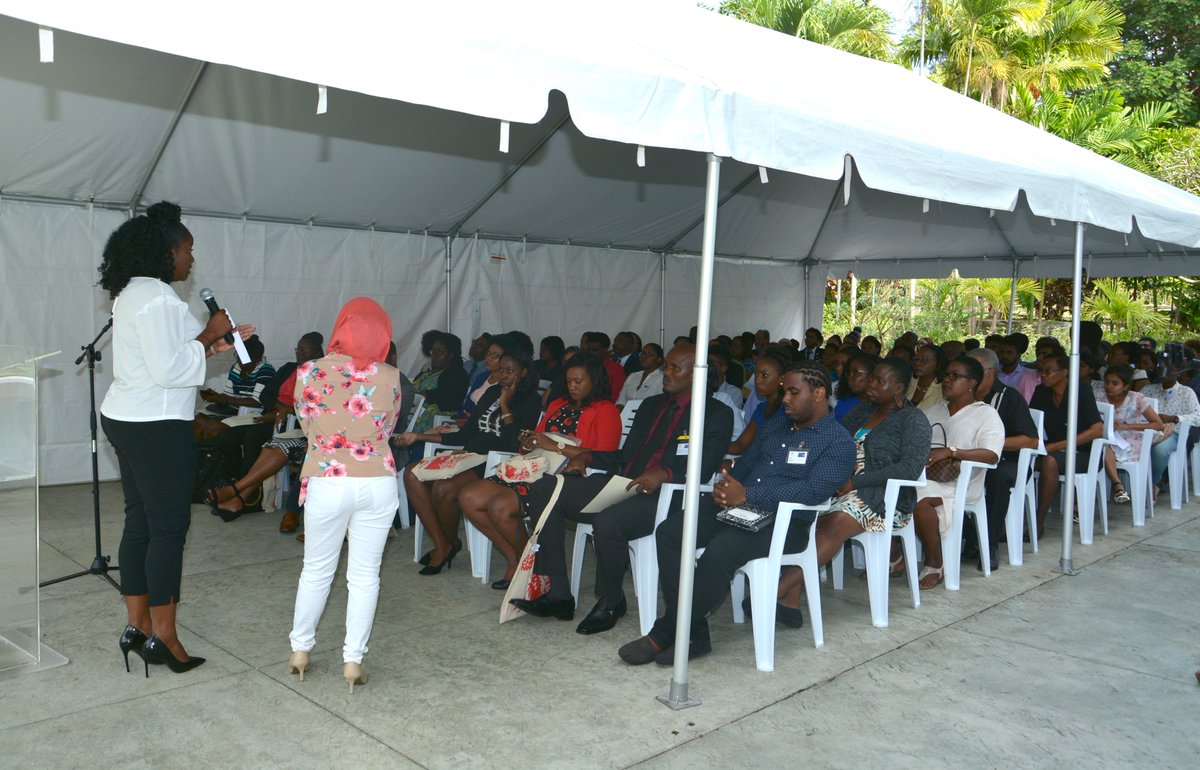 UKinCaribbean 🇬🇧 (@ukincaribbean) on Twitter photo High Commissioner <a href="/HCJanetDouglas/">Janet Douglas</a> shares a light moment with this year's elated 2018 <a href="/cheveningfco/">Chevening Awards</a> Scholars. See our full album of highlights, features & overwhelming support for the 2018 awardees below. #WeCantKeepCalm #ChosemForChevening
facebook.com/UKinBarbados/ High Commissioner <a href="/HCJanetDouglas/">Janet Douglas</a> shares a light moment with this year's elated 2018 <a href="/cheveningfco/">Chevening Awards</a> Scholars. See our full album of highlights, features & overwhelming support for the 2018 awardees below. #WeCantKeepCalm #ChosemForChevening
facebook.com/UKinBarbados/