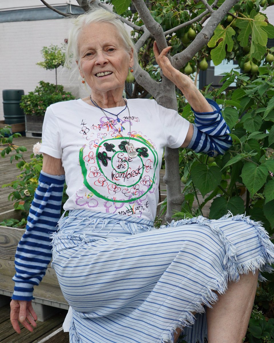 Let’s #SaveTheRainforest for our loved ones! Together we can help stop deforestation and help prevent climate change. Support @CoolEarth and get a cool limited edition t-shirt I created. CharityStars.com/Vivienne