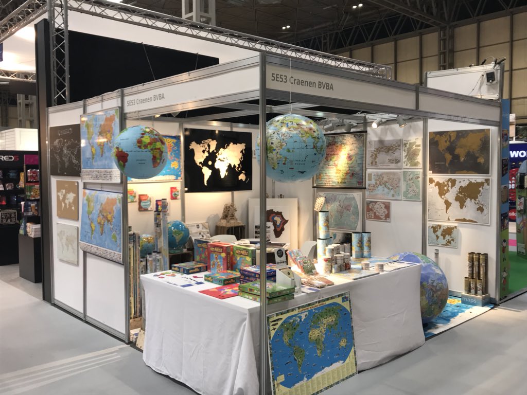 Showing off all things #maps at <a href="/SpringAutFair/">Spring & Autumn Fair</a>  #hall5 E53