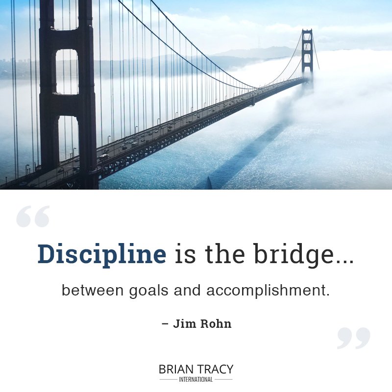 BrianTracy's tweet photo. #Selfdiscipline is the ability to make yourself do what you should do when you should do it, whether you feel like it or not. Learn how to stop making #excuses and form the habit of self-discipline >> https://t.co/lPigk5Hz04 https://t.co/s9WgJkCI09