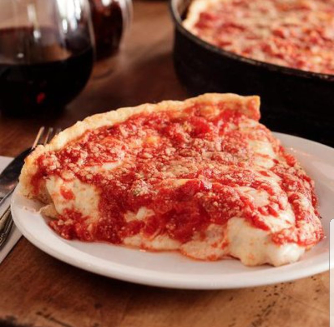 joejvitale's tweet photo. @PeachyTree @MartySarahPod Being from Chicago, I recommend you go to @LouMalnatis  for the best deep dish pizza you will ever have! https://t.co/5wEe0jTbVY