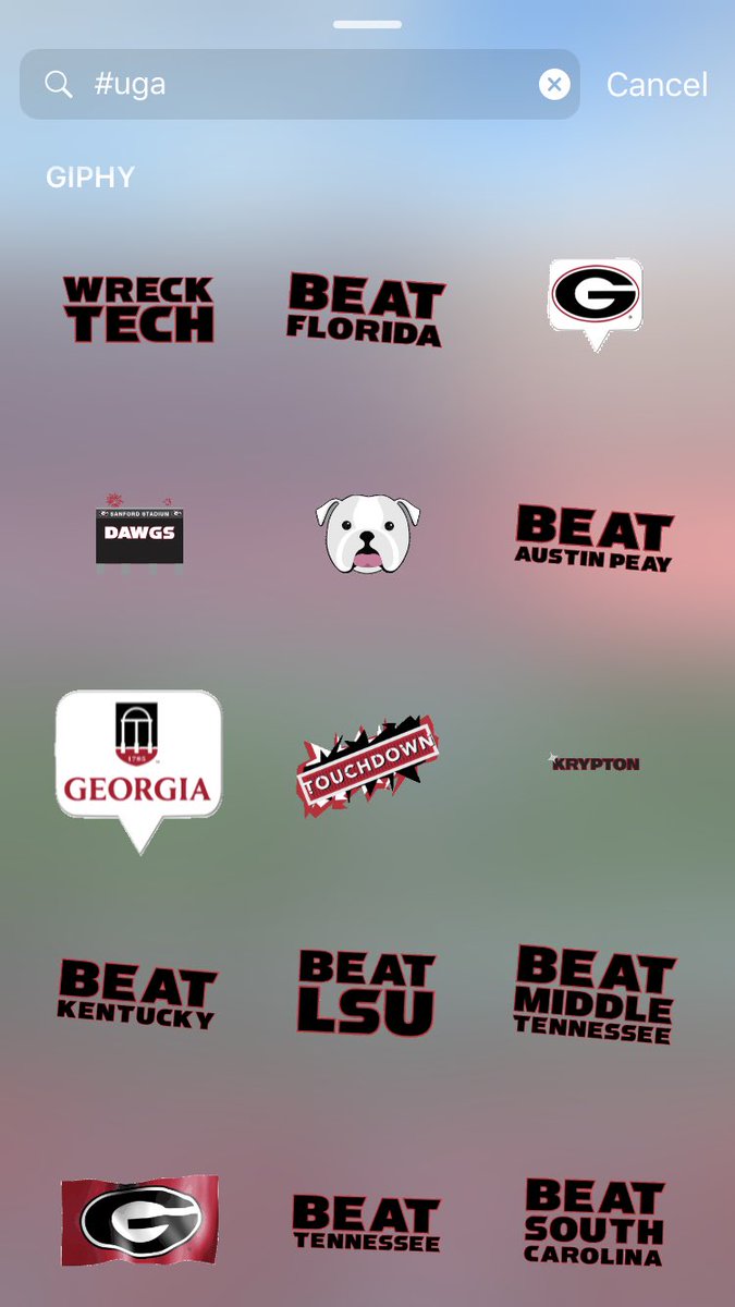 UGA Stickers tweet media