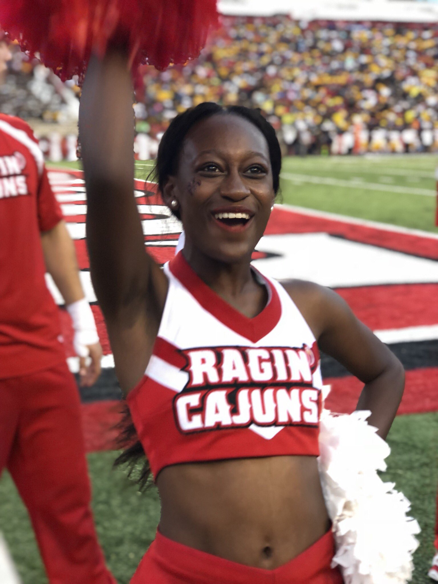 Ragin' Cajuns Cheerleaders - Louisiana Ragin' Cajuns