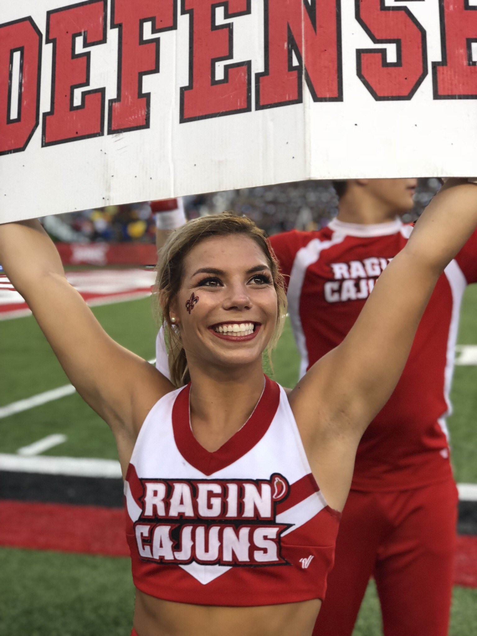 Ragin' Cajuns Cheerleaders - Louisiana Ragin' Cajuns