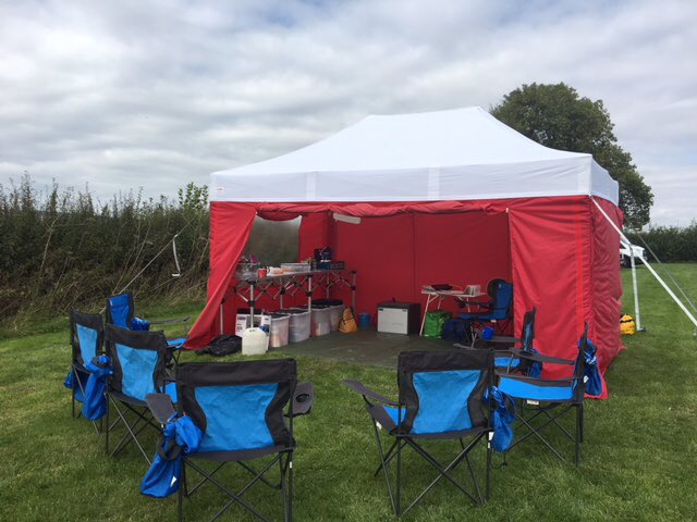 CSFOutdoorEd's tweet photo. @KHVIIISchool @DofE Red Group were a little late in last night, but they have powered swiftly along today to Sparchford Farm campsite in Shropshire! #firstback #KHVIIISpark https://t.co/qsA4ddgxMI