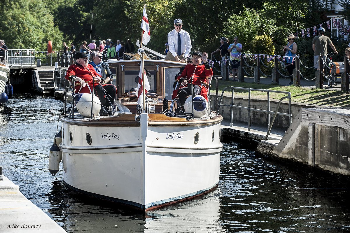 #ChelseaPensioners at SunburyLock mark @Dunkirk_Ships #RESCUE