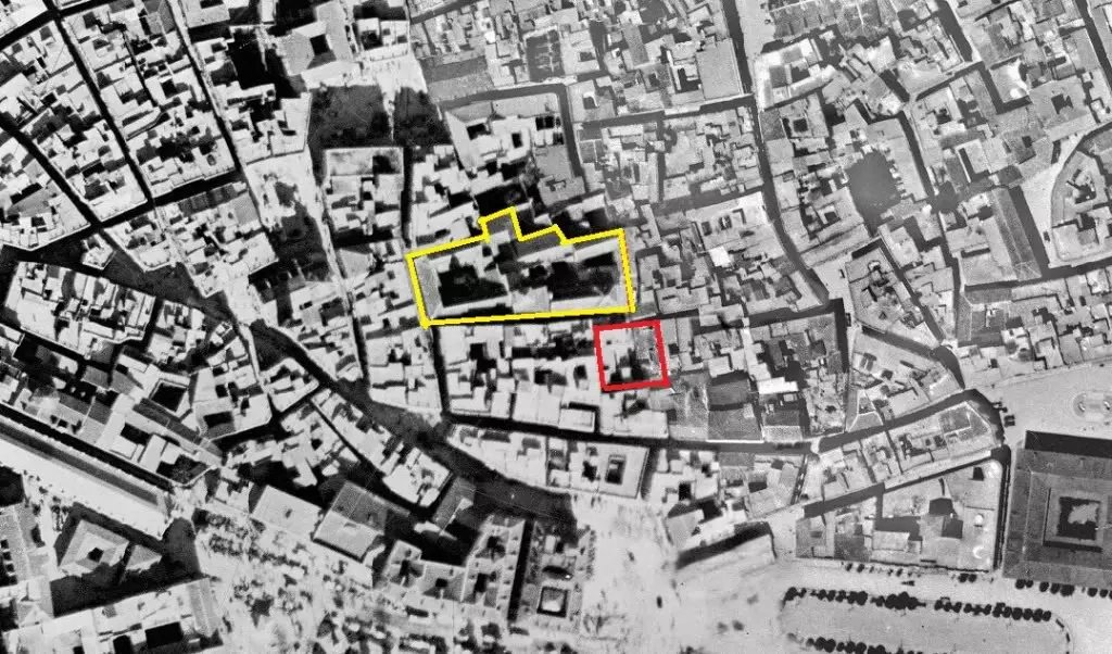 huermur's tweet image. Los Baños Árabes de #Murcia que perecieron bajo la piqueta, fueron declarados monumento nacional en 1931, pero no fue suficiente para protegerlos frente a la pala que los hizo caer en febrero de 1953. Murcia debe aprender de sus errores para no volver a cometerlos #FelizDomingo