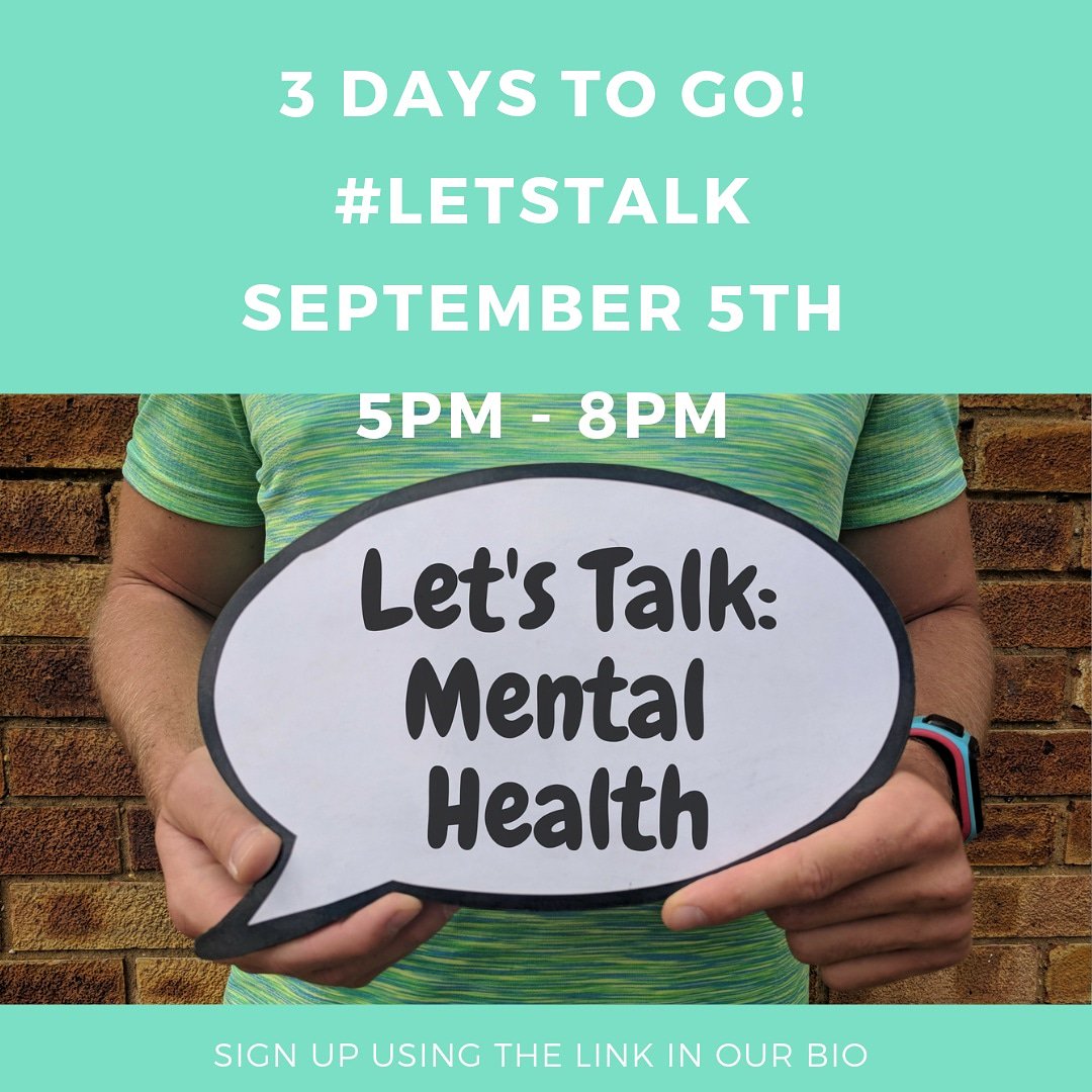 theirvoicesinfo's tweet photo. #3DaysToGo until our #LetsTalk: Mental Health event! 
It'll be a chance to have intimate and honest conversations about mental health in its complex entirety.
Sign up here
https://t.co/YtBboau86y
 #mentalhealth #wheresyourheadat https://t.co/H2cPFJu1Cc