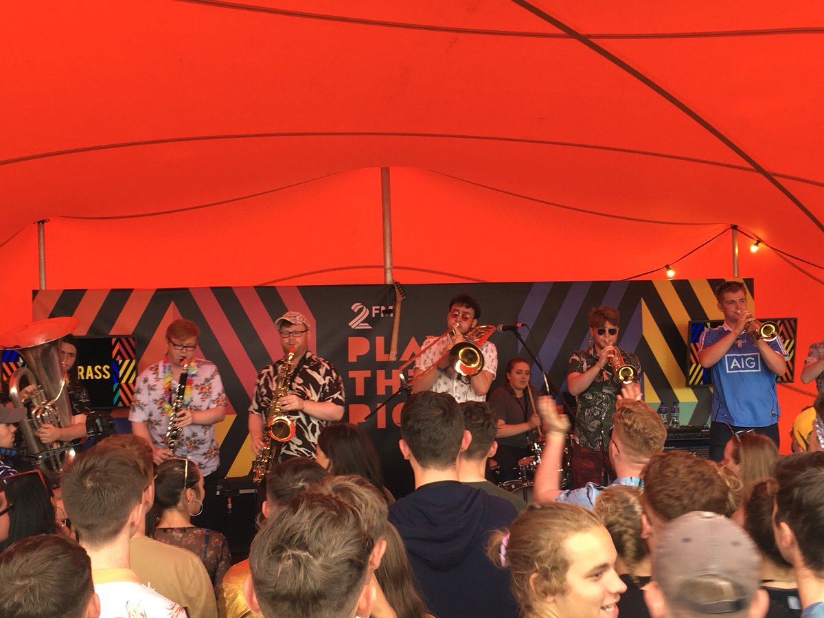 They had the <a href="/RTE2fm/">RTÉ 2FM</a> <a href="/playthepicnicEP/">PlayThePicnic Stage</a> hopping! @TBL8band #ElectricPicnic18