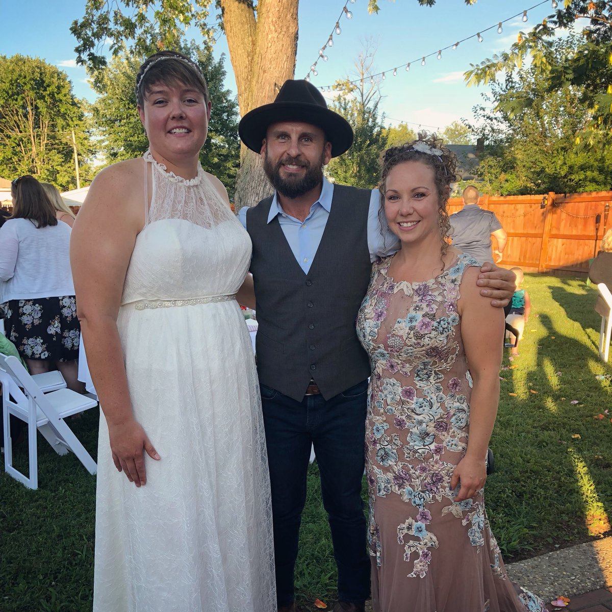 Yesterday, I had the honor of playing a backyard wedding in New Albany, IN. It was one of those days when you know you’re right where you’re supposed to be. Thank you Brooke and Christina for making me feel like family. May your house be forever filled with love and happiness!