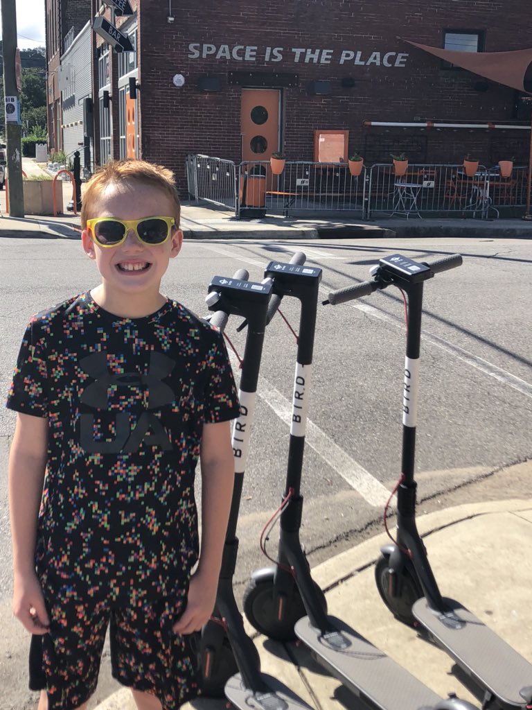 Found our first <a href="/BirdRide/">Bird</a> #birmingham