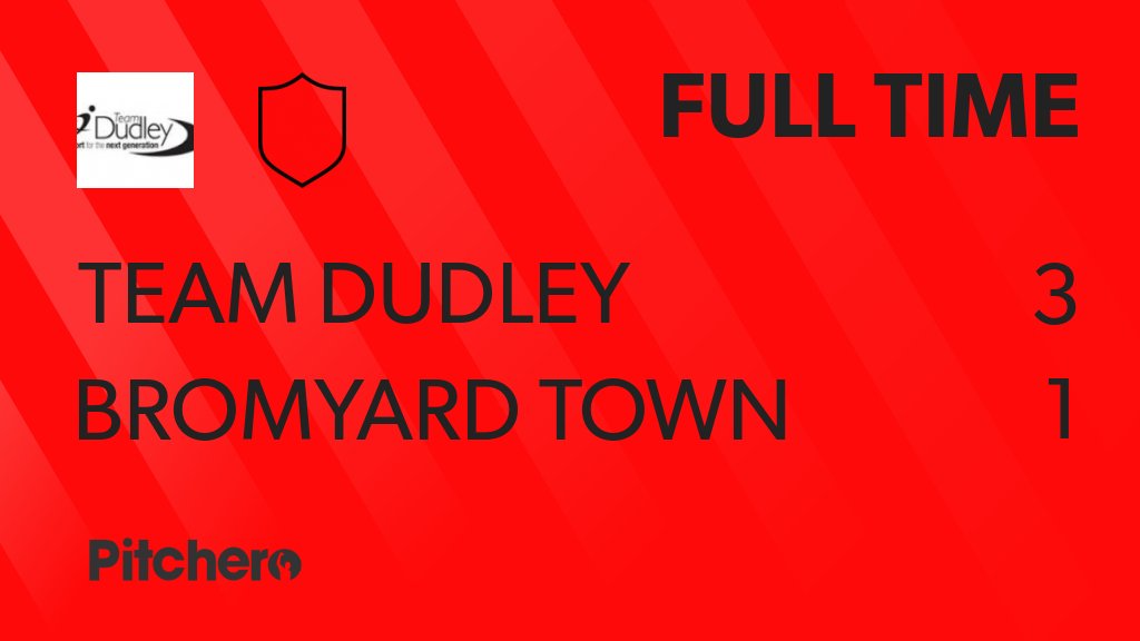 TeamDudleySport's tweet photo. FULL TIME: Team Dudley 3 - 1 Bromyard Town
#TEABRO #Pitchero
https://t.co/nERAPyOATH https://t.co/tNwEKZZifg