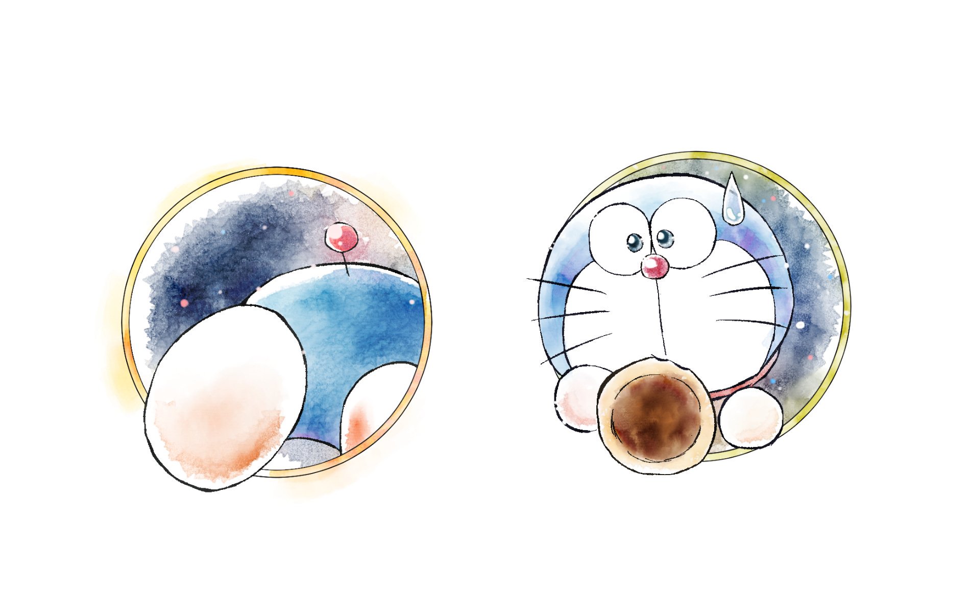 とりか ドラえもん誕生日おめでとう イラスト間に合わなかった º º 新しくしたら痛バと 今まで描いたイラストを上げてみるる キミが大好きで大切で 生まれてきてくれてありがとう ドラえもん誕生日 9月3日 ドラえもん聖誕祭