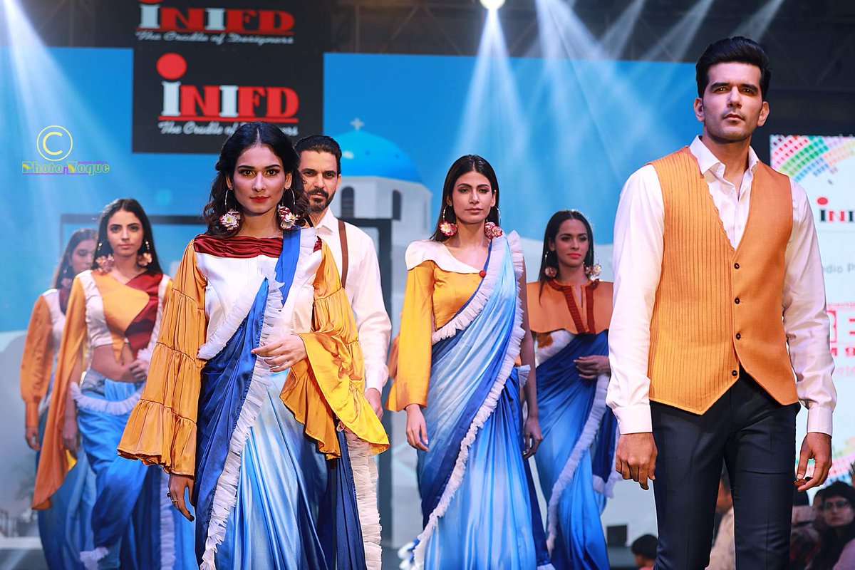 TaherSM_FC's tweet photo. #TaNeri at 3rd Annual fashion show of INIFD Bhopal @taher07 @aneri_vajani https://t.co/uvomSY9dd5