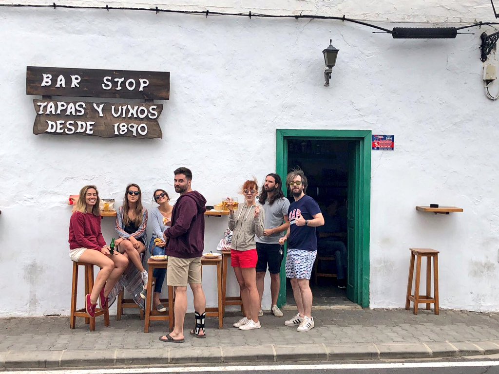 De lágrima el guiso de #garbanzas del #BarStop en #Yaiza, #Lanzarote. 
 Menos es más. 🔥❤️ <a href="/conmuchagula/">conmuchagula</a>