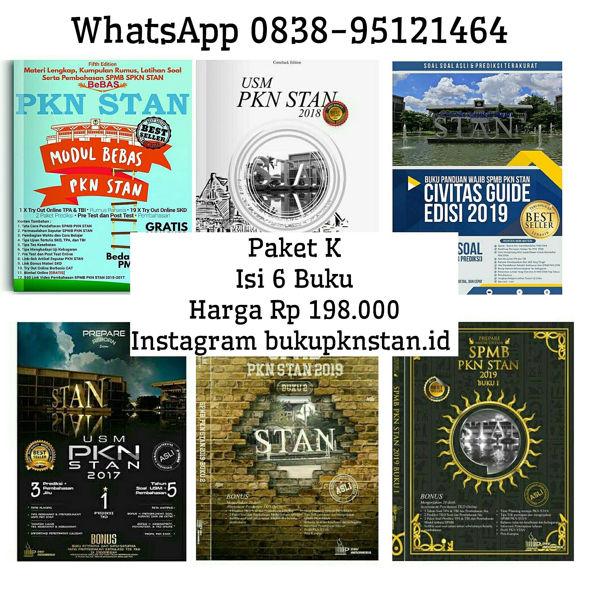 BUKU SPMB PKN STAN 2019 on Twitter "BUKU SPMB PKN STAN 2019 Promo free ongkir = Jangan lupa follow instagram kita ya