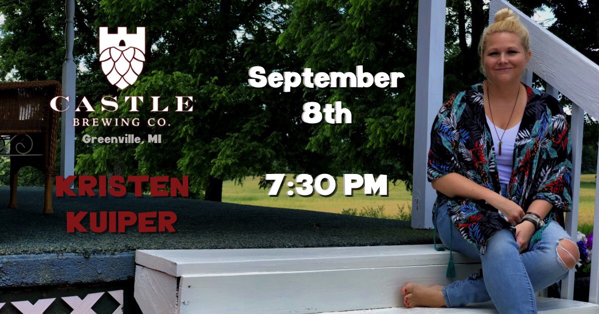 kristenkuiper's tweet image. Two shows this week in Allendale and Greenville! See ya Thursday and Saturday! #LiveMusic #WestMichigan
