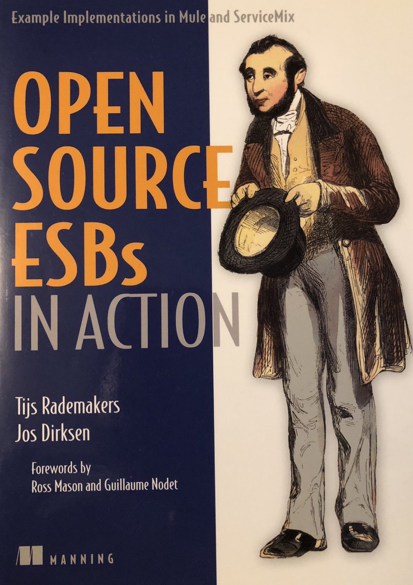 gthoppae's tweet photo. Still relevant #Mule #ServiceMix @ManningBooks @rossmason https://t.co/jn7dUJS4m6