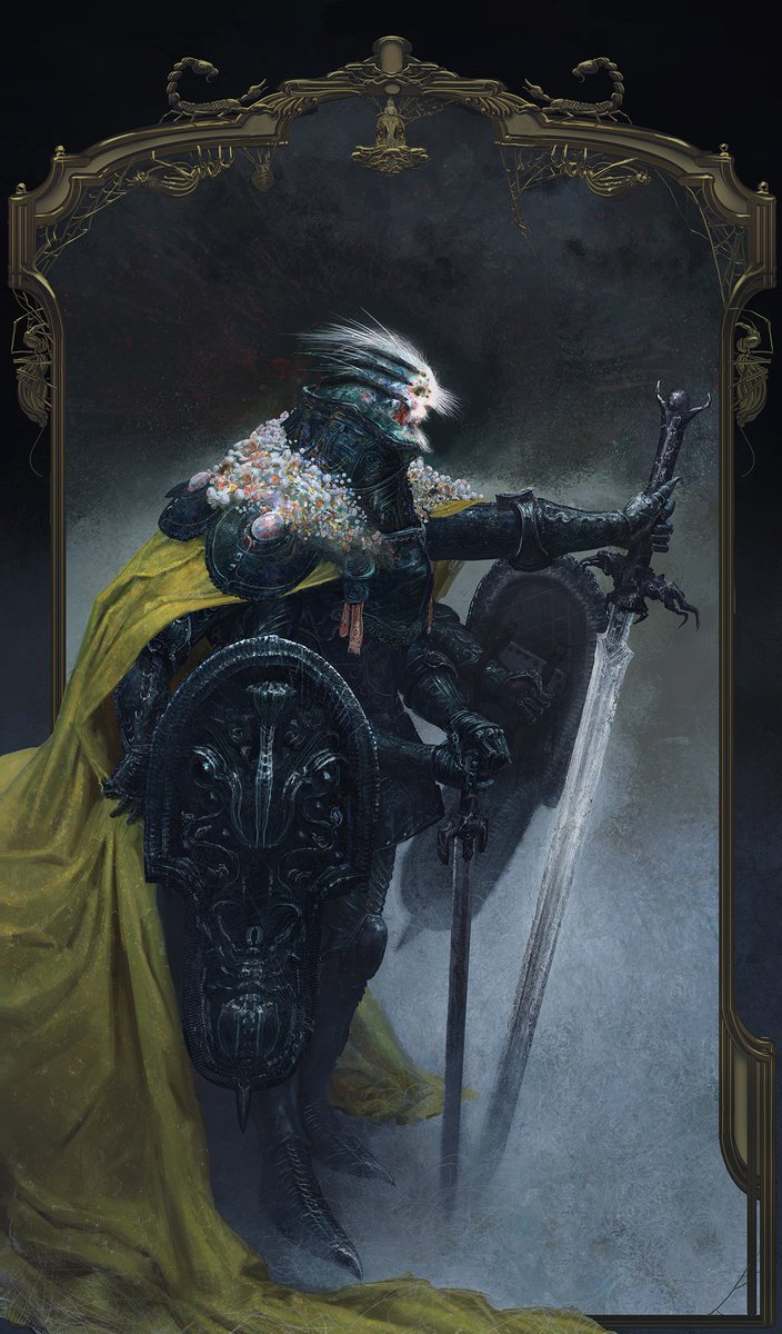 ArtStationHQ's tweet image. "Arachnid Knight" by Chenthooran Nambiarooran #ArtStationHQ artstation.com/artwork/Bg1OD