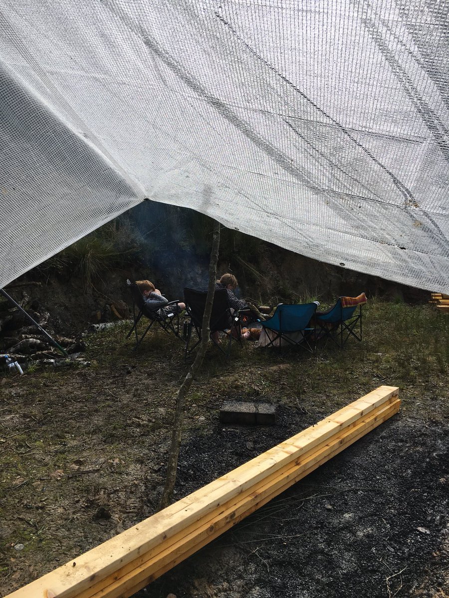 cameronw3bster's tweet image. Started our own self build.....the most time consuming bit has been putting the tarp up....#scottishlandscape #spectacularviews #unhelpfulpetdogs #nowknackered