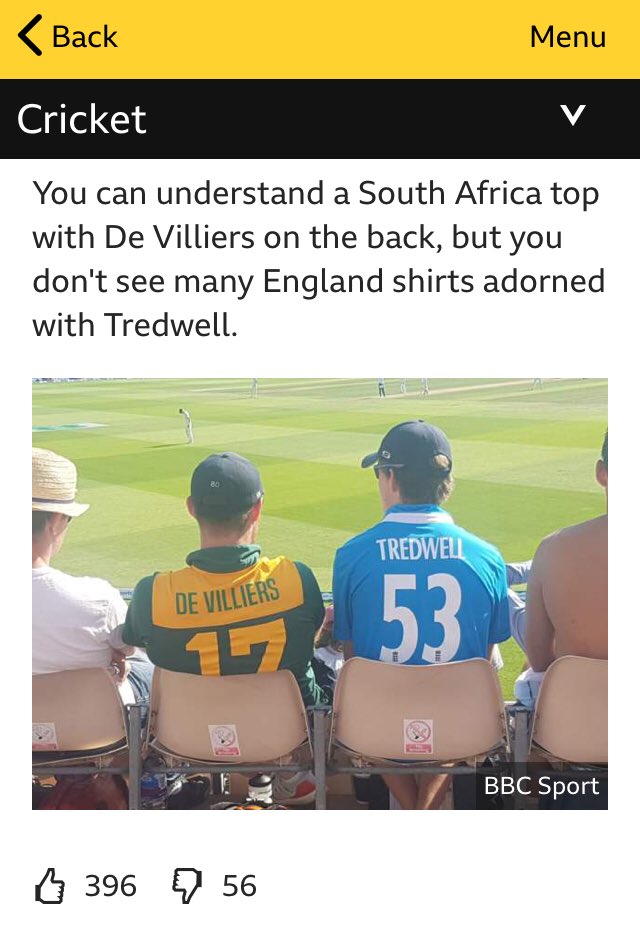 danwebster37's tweet photo. England v India at the Rose Bowl, day four. Superb day of cricket, and along with @nick_worsley1 I’ve hit the big time. #livefeed https://t.co/2qvKuIjQzJ