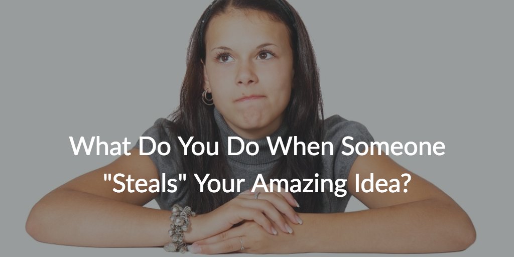 ryankaufmanreal's tweet photo. What Do You Do When Someone “Steals” Your Amazing Idea? by @nireyal https://t.co/UbOgQG4Lv2 https://t.co/ppqmo4RZoD