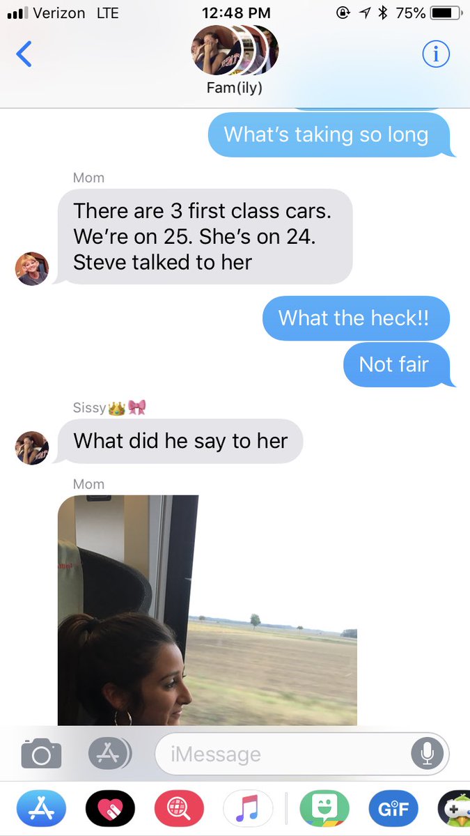 sm1thjosh's tweet photo. My mom seriously thought @ArianaGrande was on her train https://t.co/5AifHim5gg