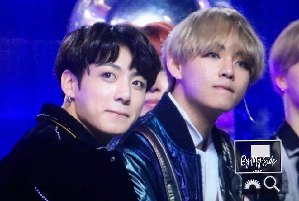 I dont know how and why they do things simultaneously without even looking at each other but ending up doing things at the same time! #vkook  #kookv  #taekook 