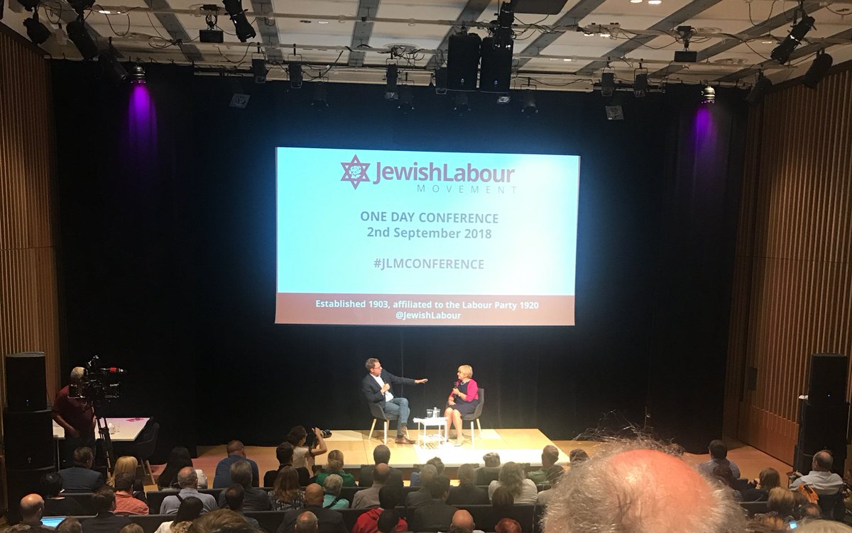RichardAngell's tweet photo. Everyone gathered for @Freedland in conversation with @margarethodge at @JewishLabour conference #JLMConference https://t.co/u5pM4BkM1u