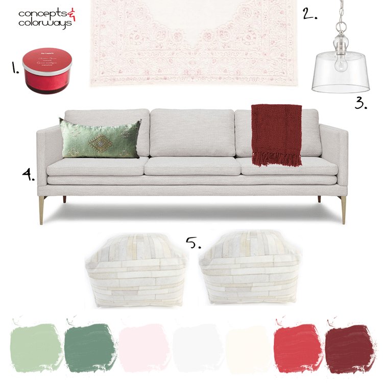 So, what do you think? Does this look have too strong of a 'Christmas' vibe to be used all year long? I think if you keep the red and green accents to a minimum, it would work.

See more of this look on the blog today: buff.ly/2wBA1Gf