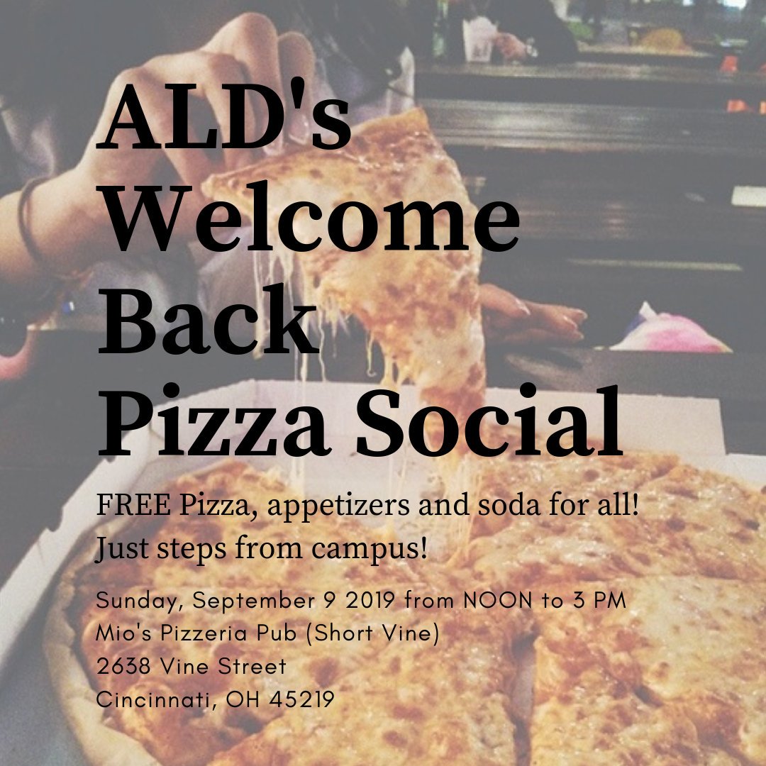 Join us a week from today at our first social of the year @MiosClifton #freepizza #Bearcats