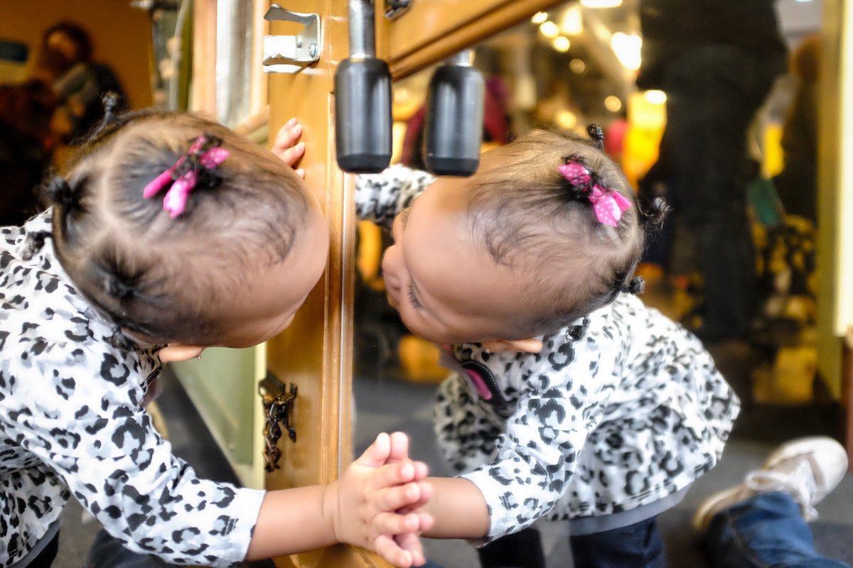 childrensmuseum's tweet photo. Taking a moment to reflect #ChicagoChildrensMuseum https://t.co/z9KwviSO90