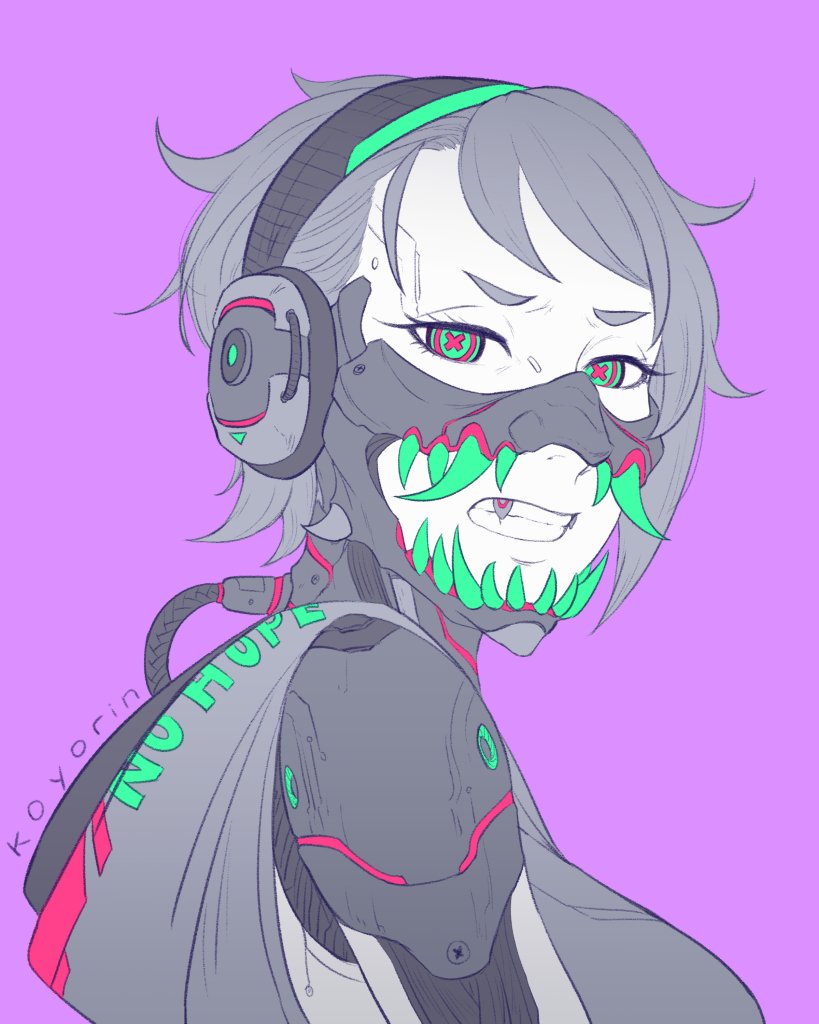 koyoriin's tweet photo. recent mask illustrations! https://t.co/qtQoT2H3Qu