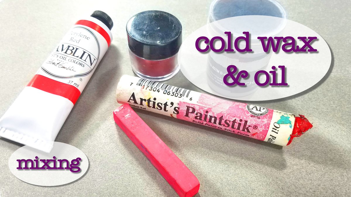 StudioPashnada's tweet photo. I made a video ππΌ https://t.co/BvZxcIJvTK ππΌ that I hope you'll find helpful about mixing cold wax medium & oils.
Let me know if you have any thoughts or comments.
#ColdWaxPainting
#ColdWaxOil
#ColdWaxMedium
#ColdWax
#ColdWaxAndOil
#WaxArt https://t.co/8zfOtu9Al1