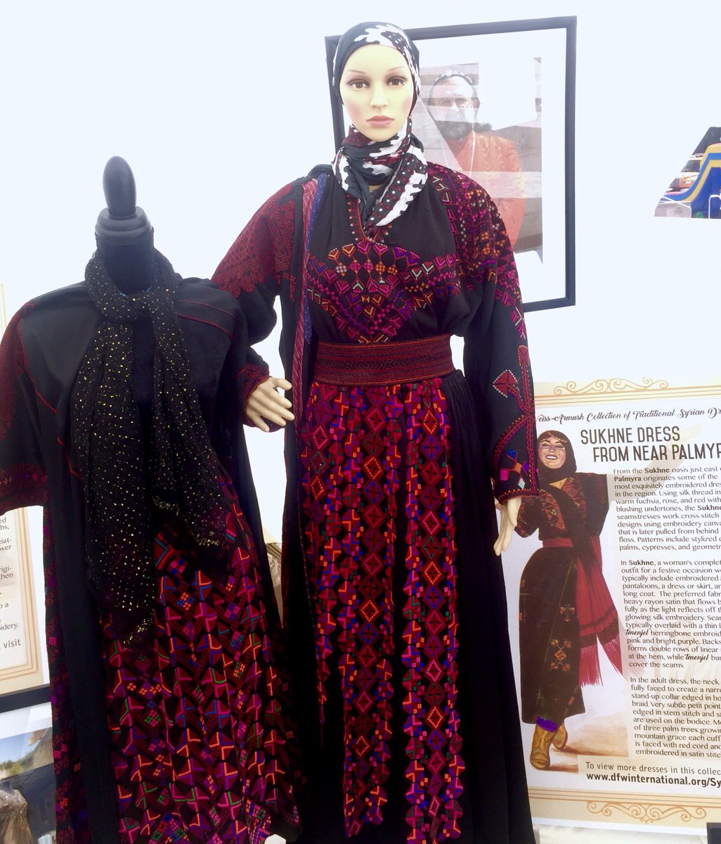 SyriaFest's tweet image. Have you checked out the traditional #Syrian costumes at the #SyriaFest Cultural Tent? 

#TraditionalDress #BYThings #aCreativeDC #202Creates