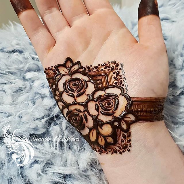 A few days ago tattoo henn mehndi mehendi hennainspire 