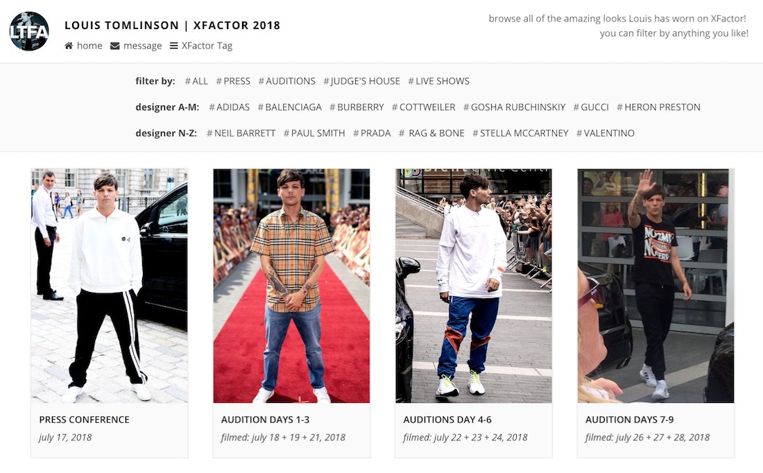 Louis Tomlinson Fashion Archive on X: 11/9/18