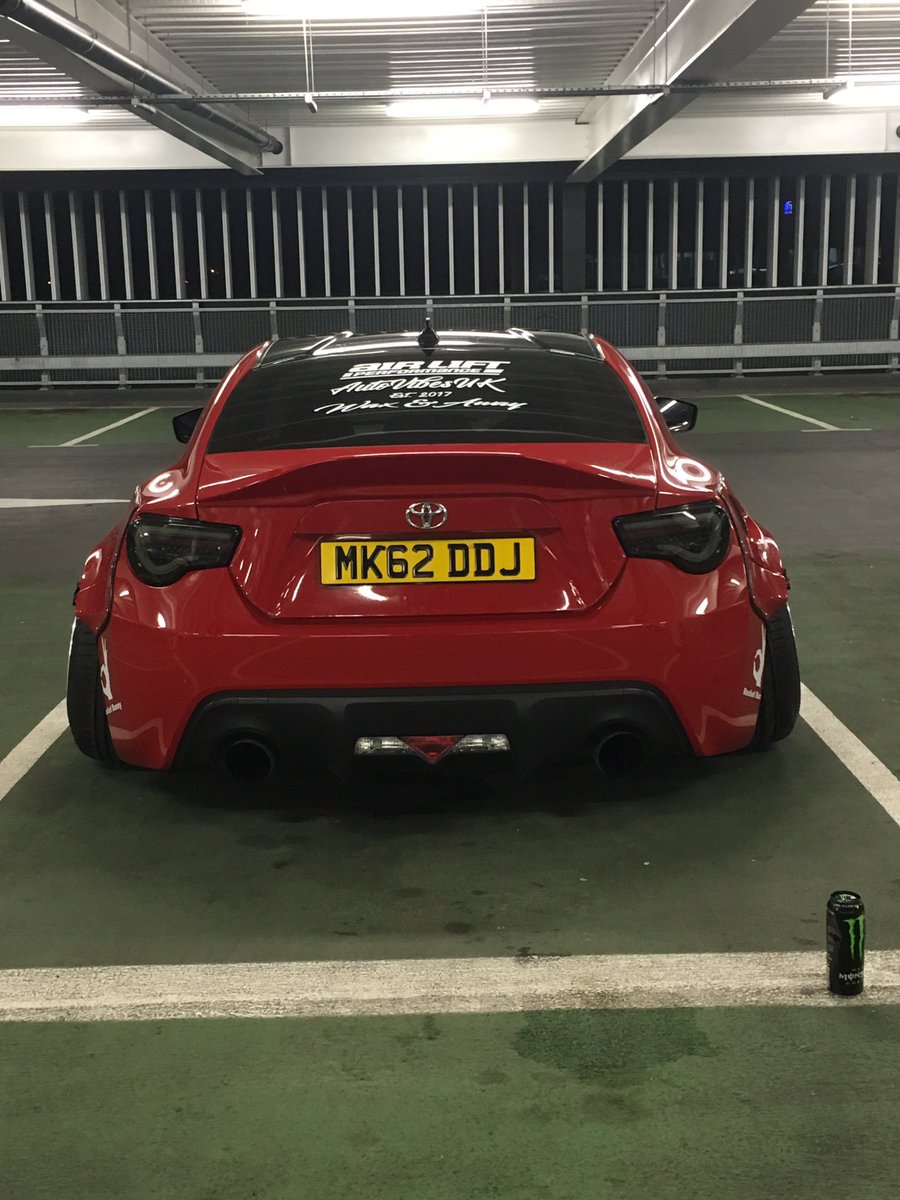 MattTrucker_TMP's tweet photo. Time for #RocketBunny #GT86
Taken by myself @_MB_Automotive_
Location: #Cheshire #Warrington #Knutsford #Manchester
Tags: #Toyota #ToyotaGT86
ToyotaDaily #SlammedUK #Slammed #Automotive #CarsWithoutLimits #AutomotiveInfluencer #CarInfluencer #Cars #CarLadMatt #CarsOfCheshire https://t.co/94dKPdTUWm