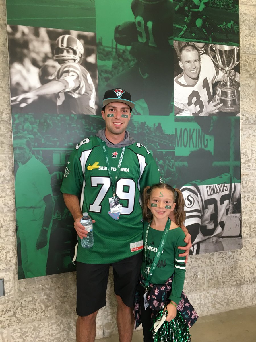 Jonstruth's tweet photo. Madi/Daddy Game at Mosaic! #LDC #riderslive https://t.co/owfYBD3LJh