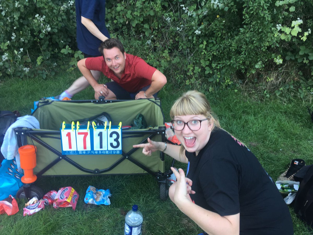 Great win against the Femgens at this weekends <a href="/volfsball/">Volfsball</a> championships! Even if newbie Abi tried to headbut one of them.... #volfsball
