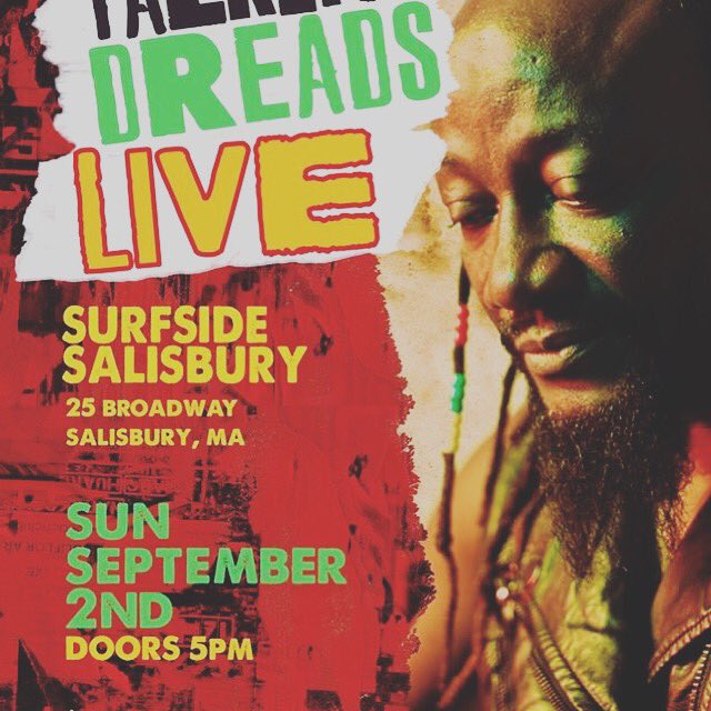 Tonight Mystic Bowie’s Talking Dreads in concert. #burningdownthehouse #reggae #dancing #party #surfsidesalisbury