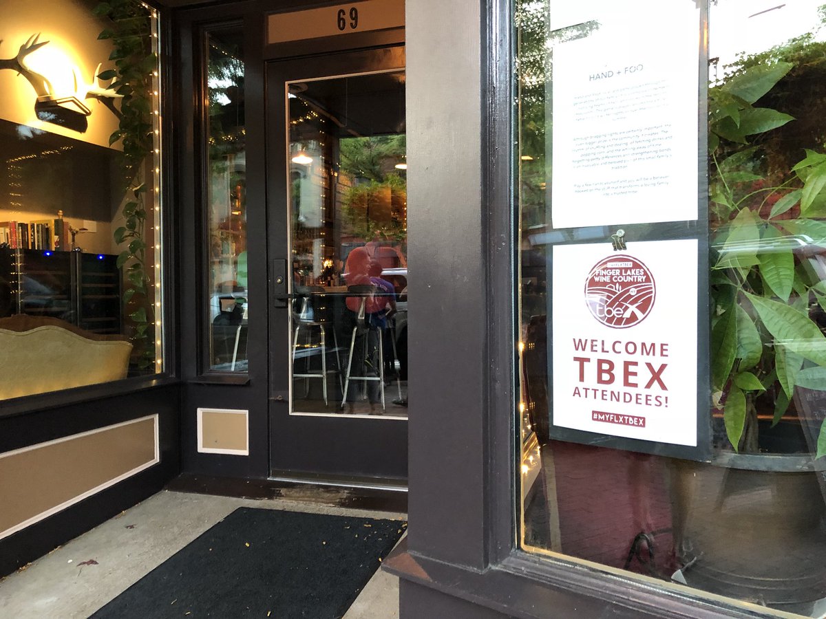 UrbanCorning's tweet photo. Well, we can confidently say Corning is excited for TBEX! #myFLXtbex https://t.co/T2ssXz0SUN