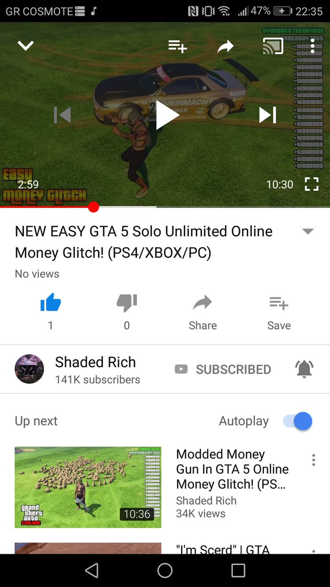 Shaded Rich On Twitter New Easy Gta 5 Solo Unlimited Online Money - shaded rich on twitter new easy gta 5 solo unlimited online money glitch ps4 xbox pc https t co fkxygnn1sc via youtube