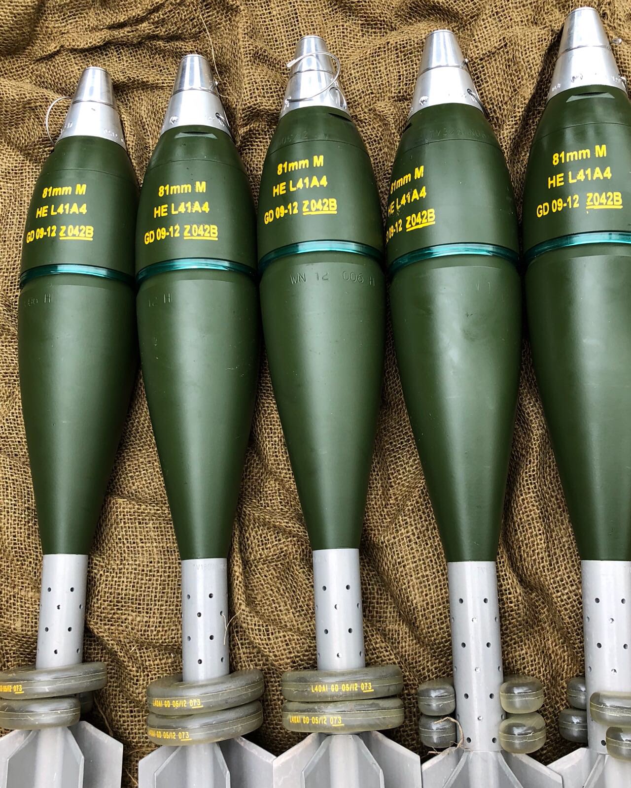 The Royal Welsh on Twitter "High Explosive 81mm Mortar rounds designed